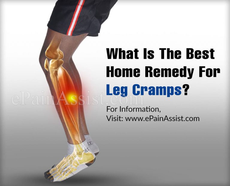 What Is The Best Home Remedy For Leg Cramps?