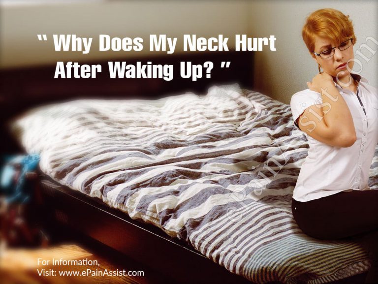 Why Does My Neck Hurt After Waking Up & Does Amitriptyline Help With Neck Pain?