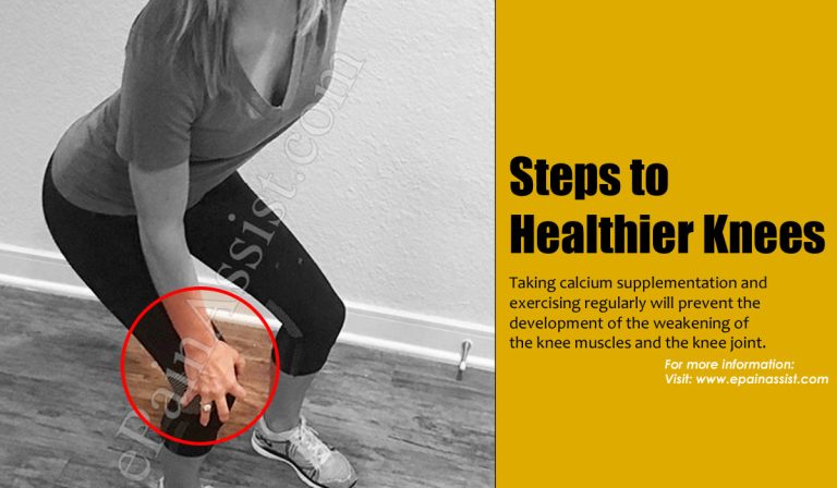 Steps to Healthier Knees