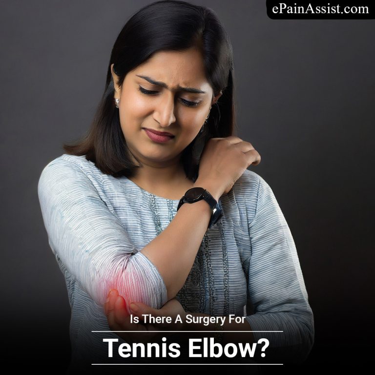 Is There A Surgery For Tennis Elbow?