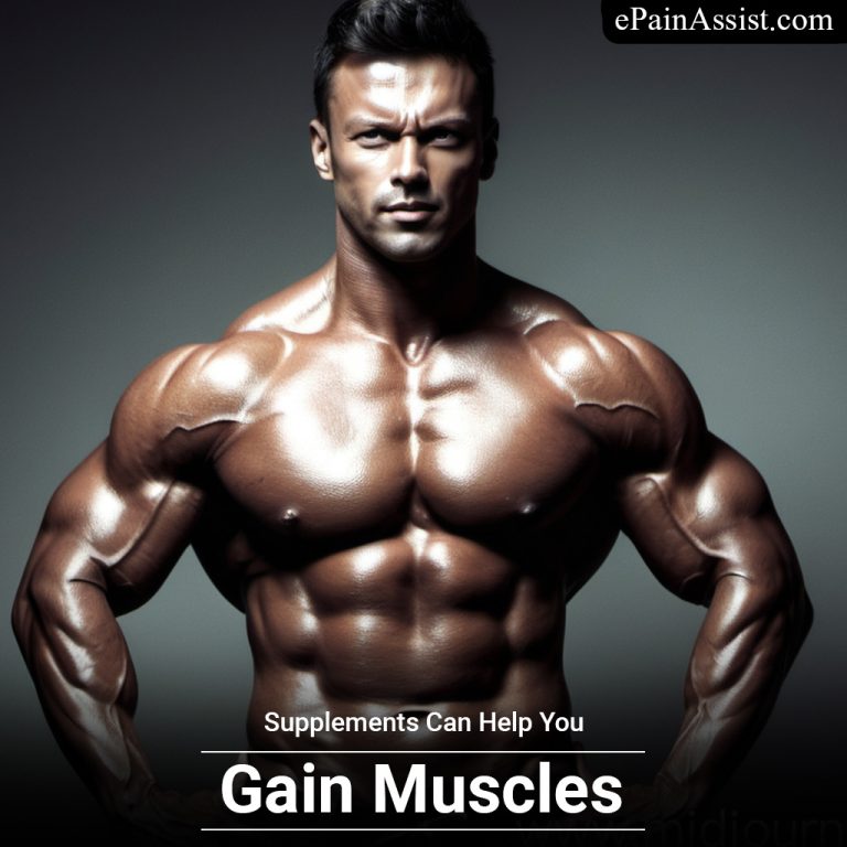 Taking These 6 Supplements Can Help You Gain Muscles