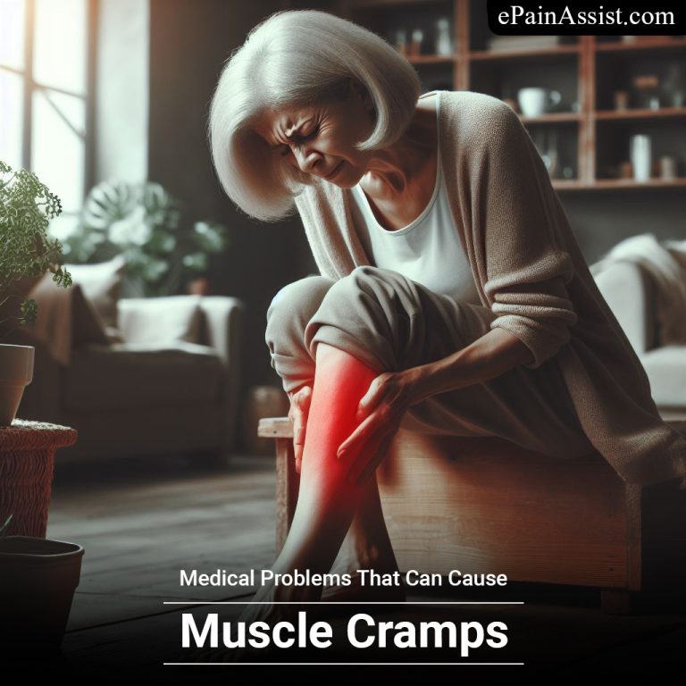 Underlying Medical Problems and Risk factors That Can Cause Muscle Cramps