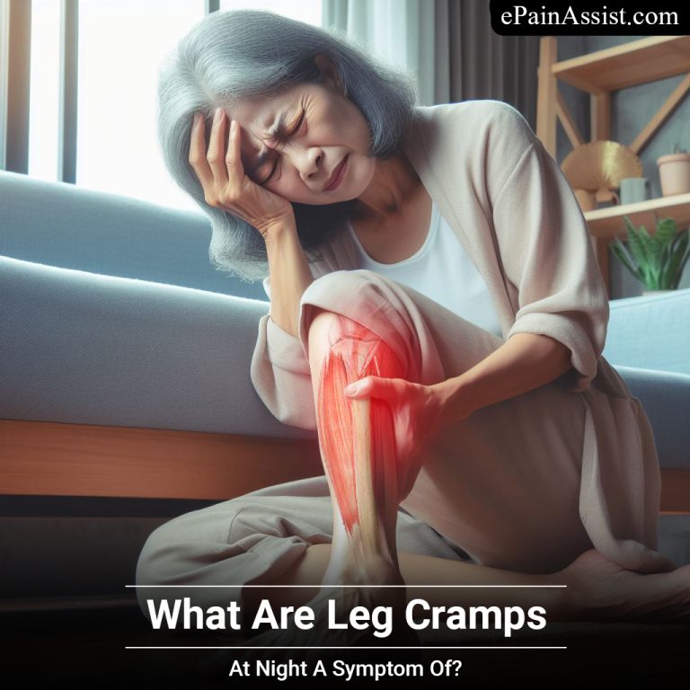 What Are Leg Cramps At Night A Symptom Of?