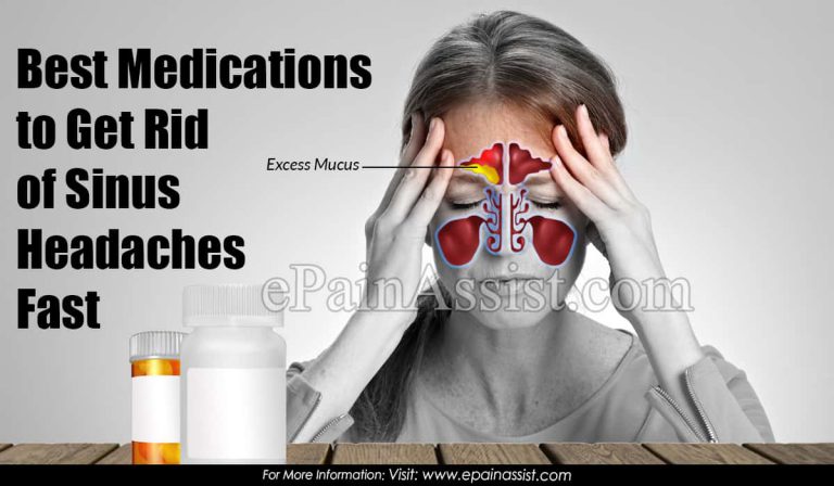 Best Medications to Get Rid of Sinus Headaches Fast
