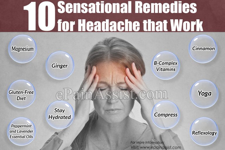 10 Sensational Remedies for Headache that Work