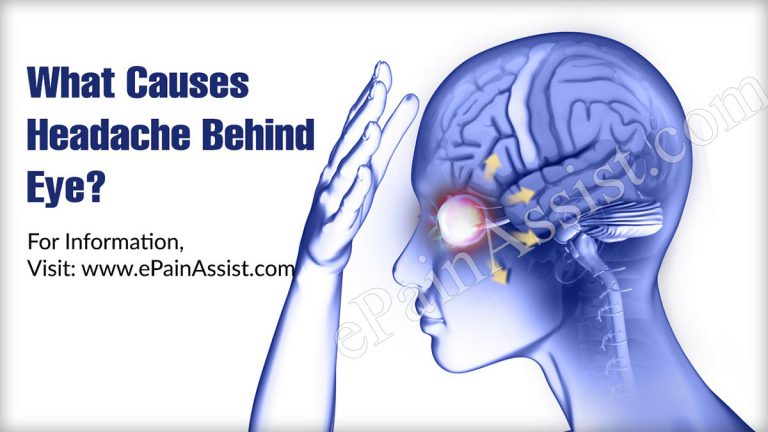 What Can Cause Headache Behind Eyes & Treatments To Get Rid Of It?