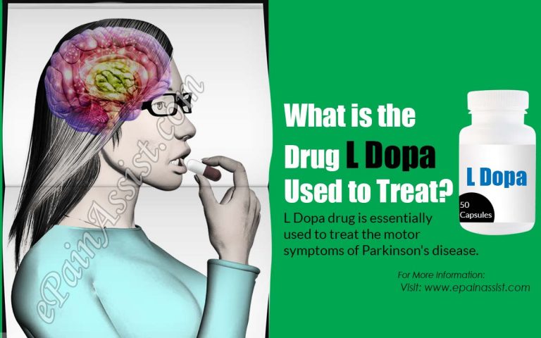 What is the Drug L Dopa Used to Treat?