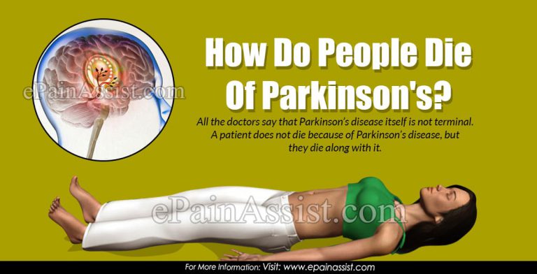 How Do People Die Of Parkinson’s?