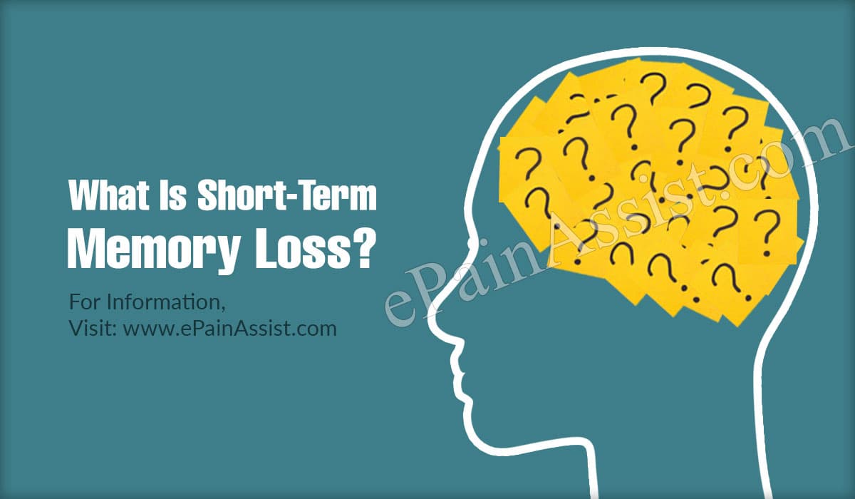 What Is Short-Term Memory Loss?