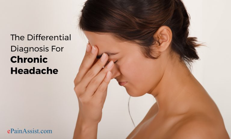 The Differential Diagnosis For Chronic Headache