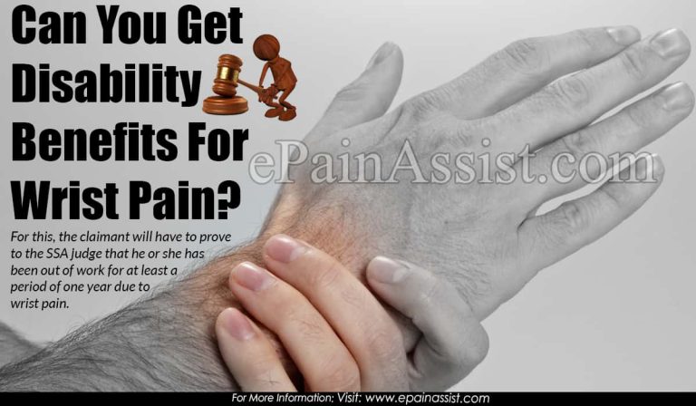 Can You Get Disability Benefits For Wrist Pain?