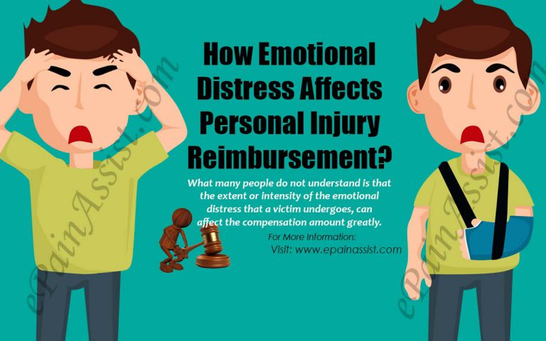 How Emotional Distress Affects Personal Injury Reimbursement?
