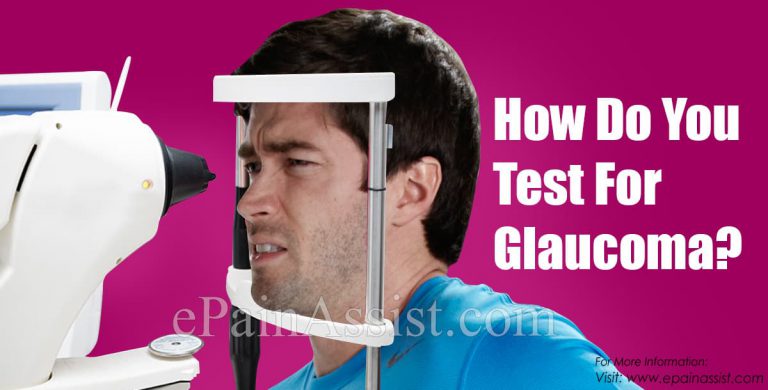 How Do You Test For Glaucoma?