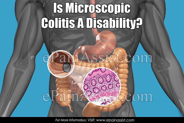 Is Microscopic Colitis A Disability?