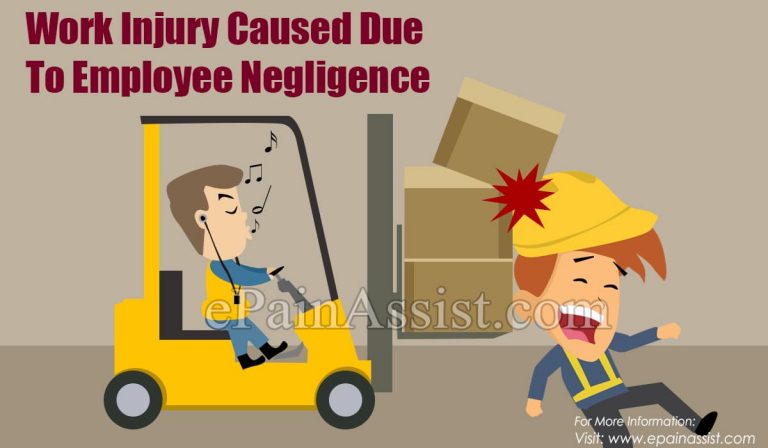 Work Injury Caused Due To Employee Negligence