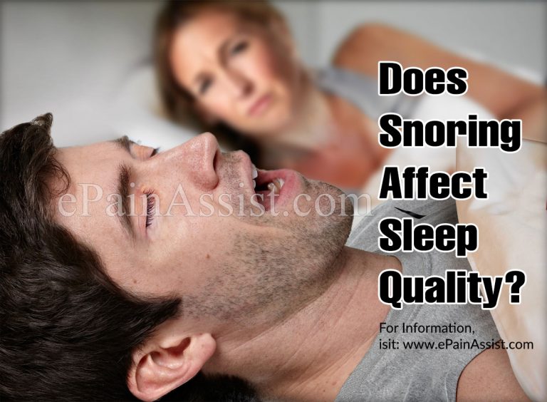 Does Snoring Affect Sleep Quality?