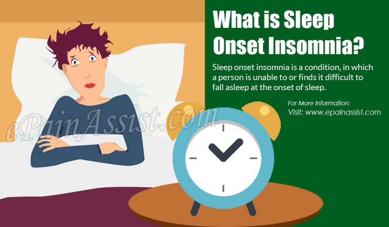 Sleep Onset Insomnia: Causes, Symptoms, Natural Treatment