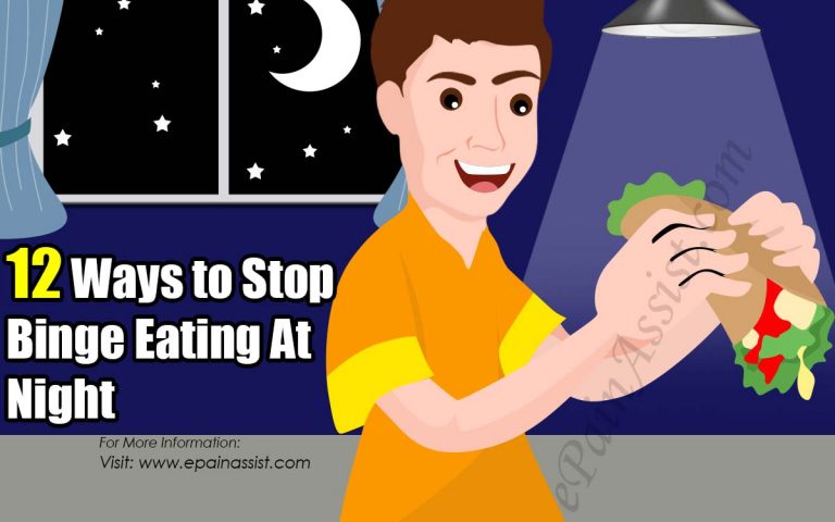 12 Ways to Stop Binge Eating At Night