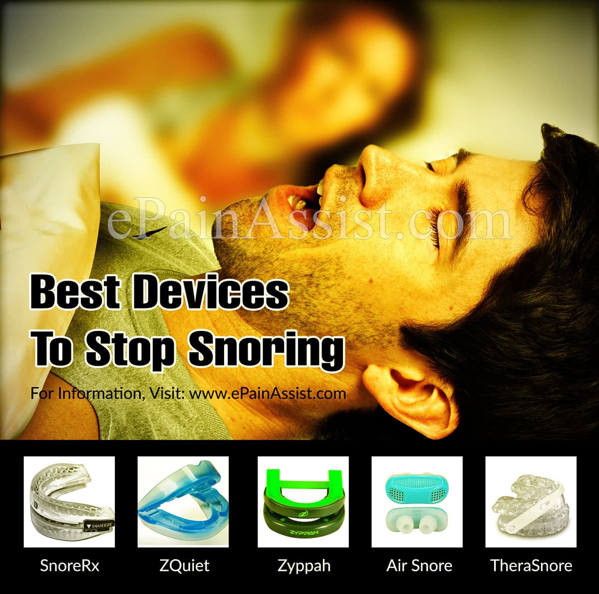 Best Devices To Stop Snoring