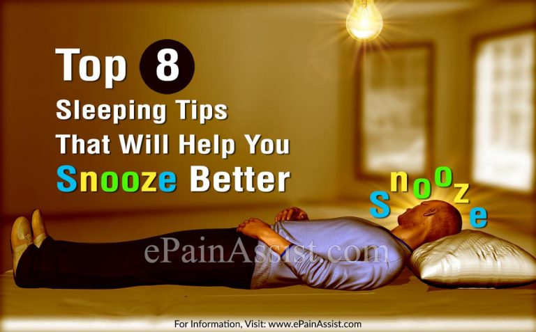 Top 8 Sleeping Tips That Will Help You Snooze Better