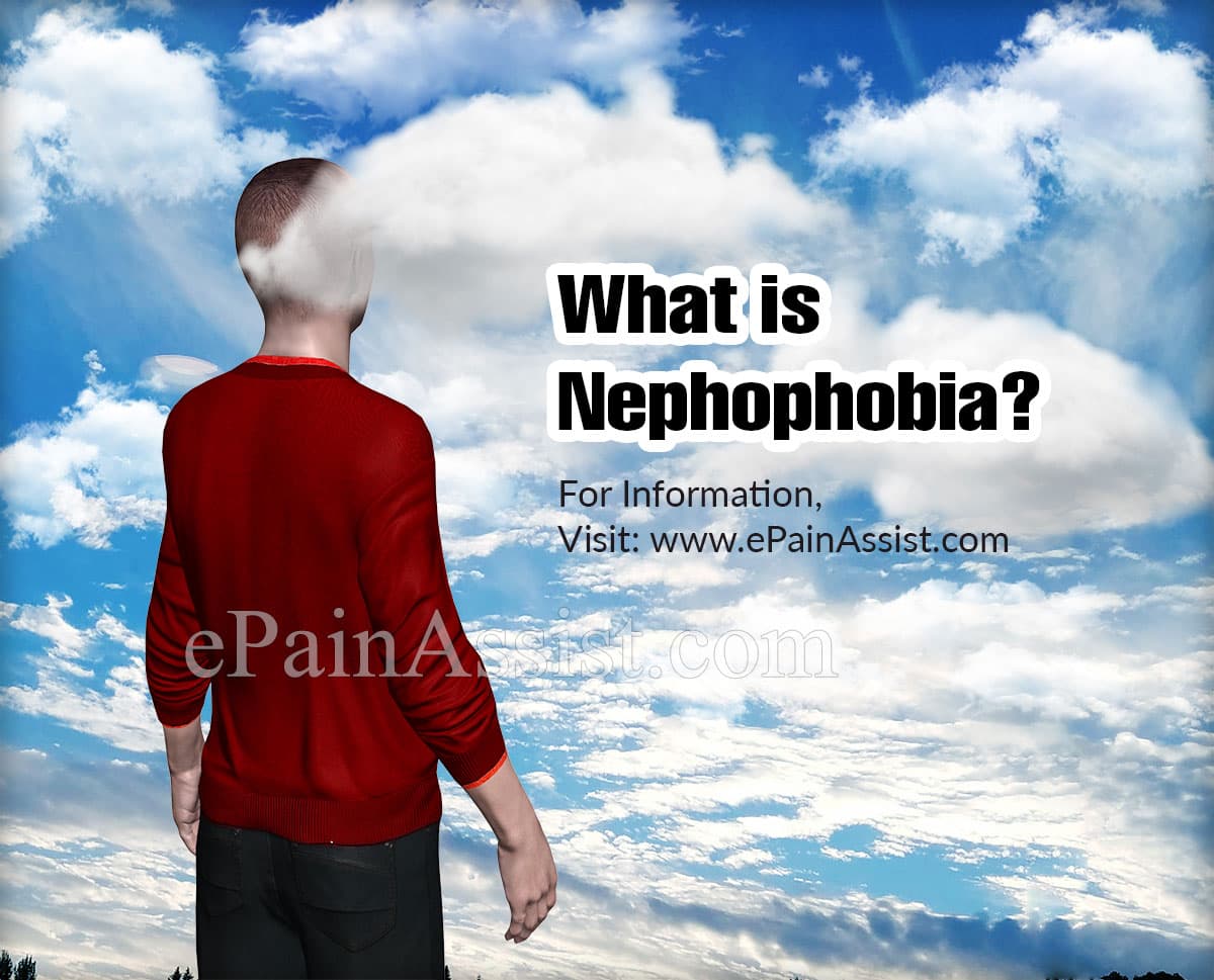 What is Nephophobia?