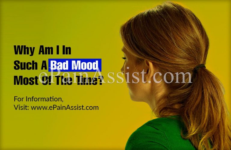 Why Am I In Such A Bad Mood Most Of The Time?