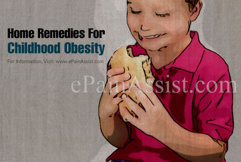 Home Remedies For Childhood Obesity