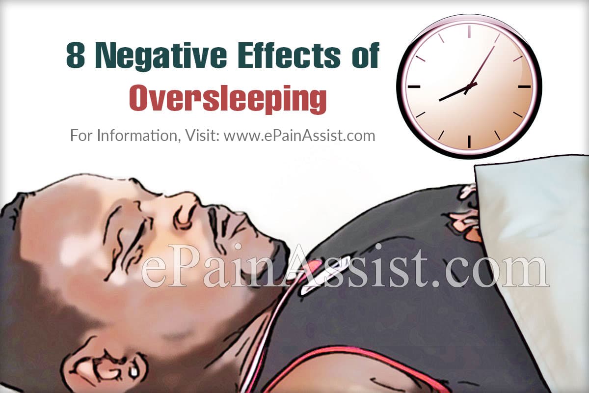 8 Negative Effects of Oversleeping