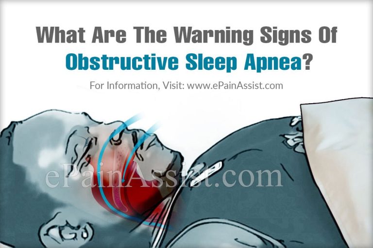 What Are The Warning Signs Of Obstructive Sleep Apnea & Can a Cold Cause It?