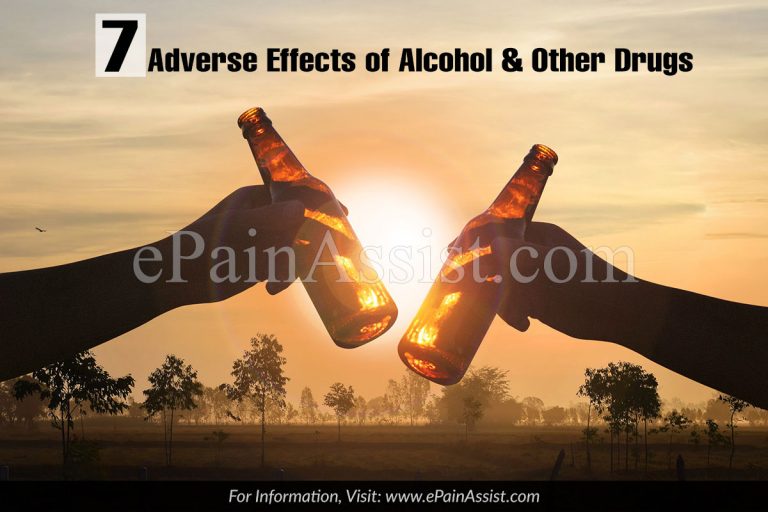 7 Adverse Effects of Alcohol and Other Drugs