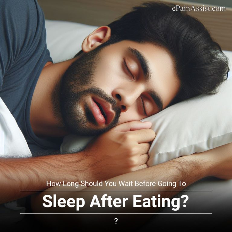 How Long Should You Wait Before Going To Sleep After Eating?