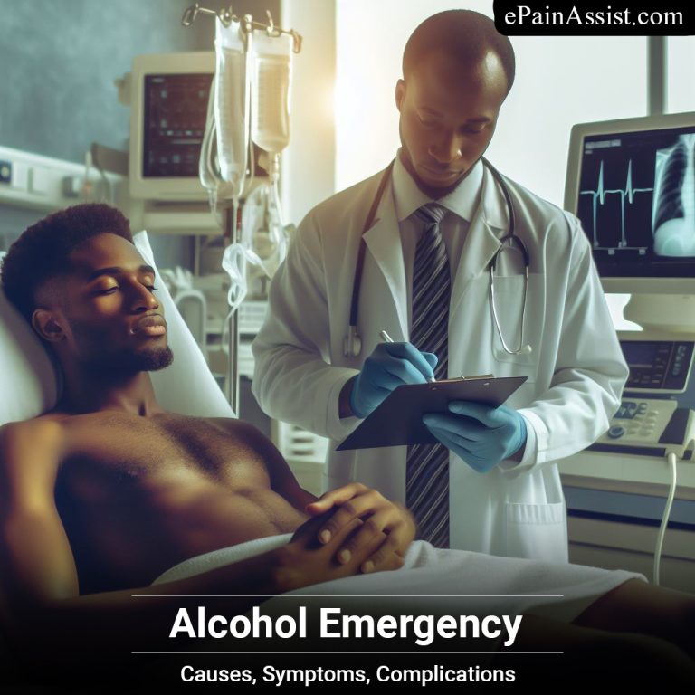 Alcohol Emergency: Causes, Symptoms, Complications, Risk factors, Prevention