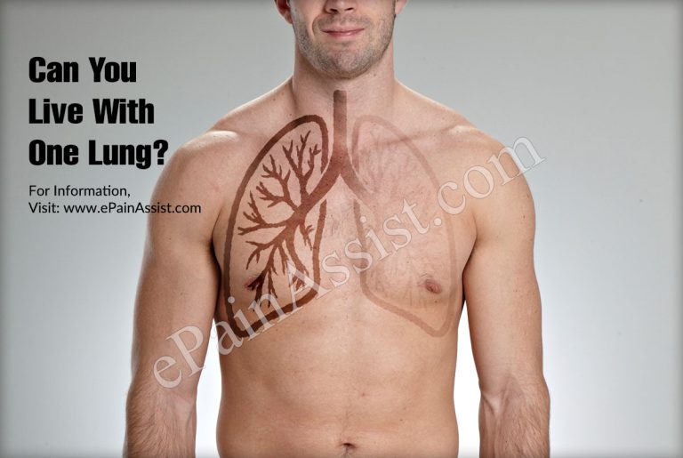 Can You Live With One Lung?