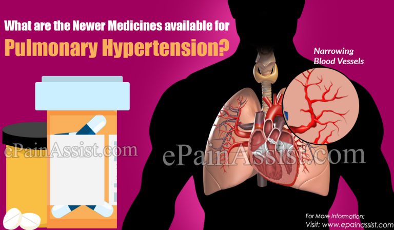 What are the Newer Medicines available for Pulmonary Hypertension?