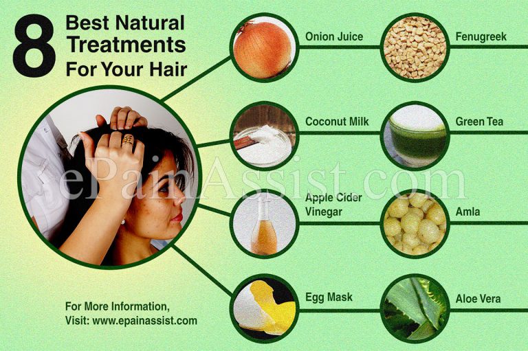 8 Best Natural Treatments For Your Hair