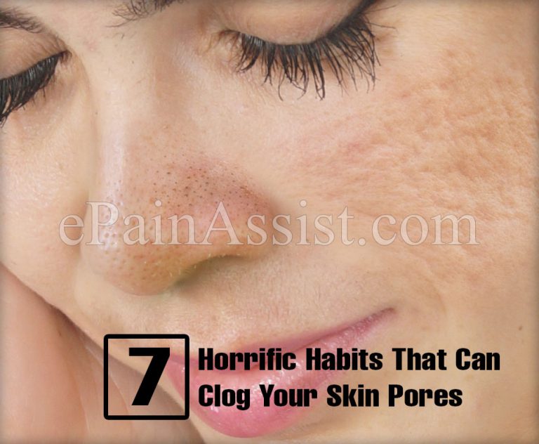 7 Horrific Habits That Can Clog Your Skin Pores