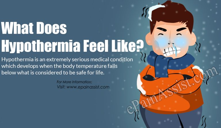 What Does Hypothermia Feel Like?