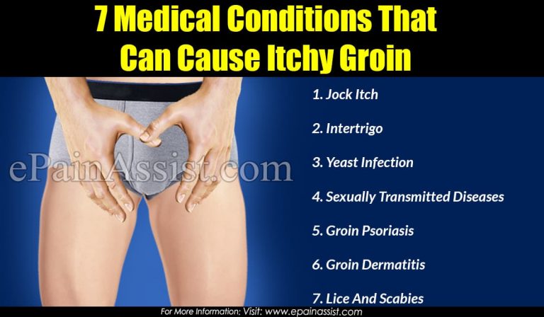 Why Does The Groin Itch: 7 Medical Conditions That Can Cause Itchy Groin