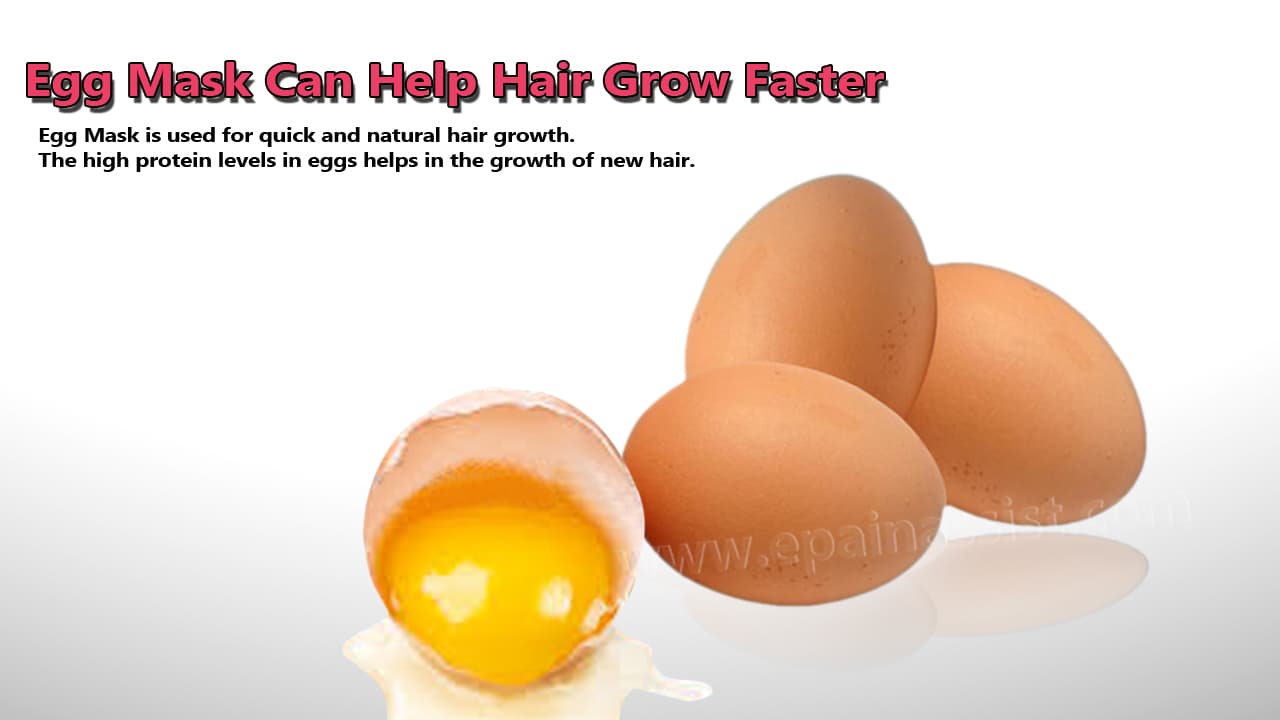 Egg Mask Can Help Hair Grow Faster