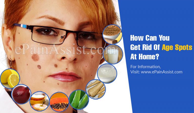 How Can You Get Rid Of Age Spots At Home?