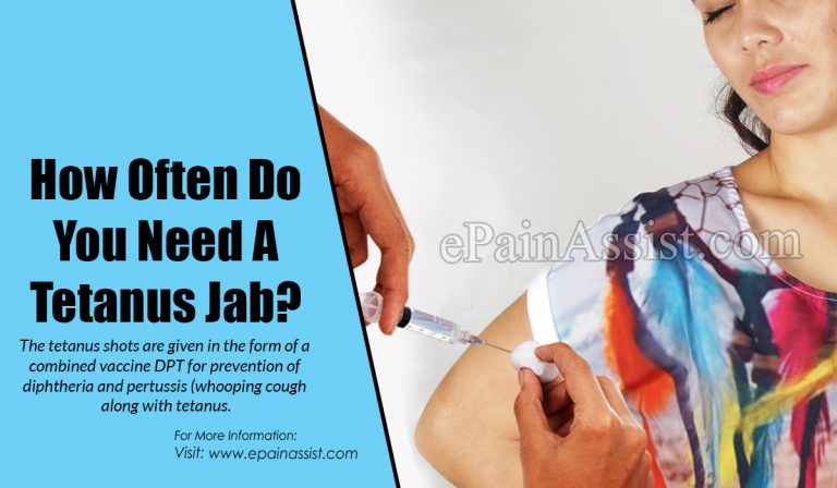 How Often Do You Need A Tetanus Jab?