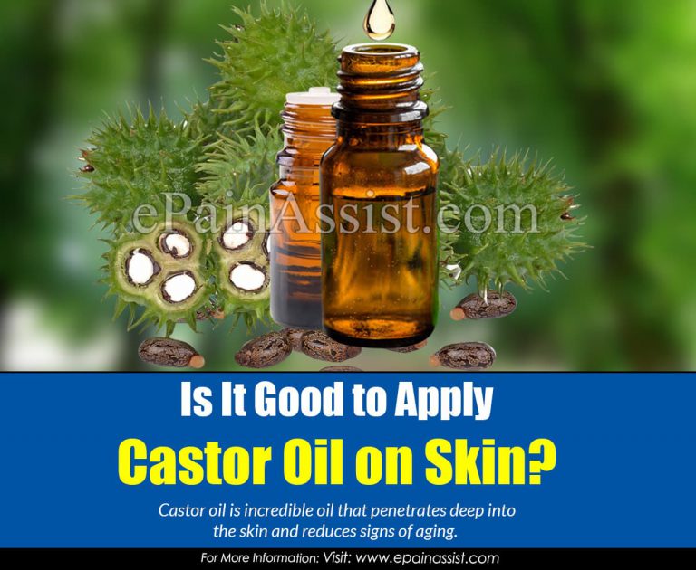 Is It Good to Apply Castor Oil on Skin?