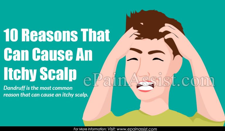 10 Reasons That Can Cause An Itchy Scalp