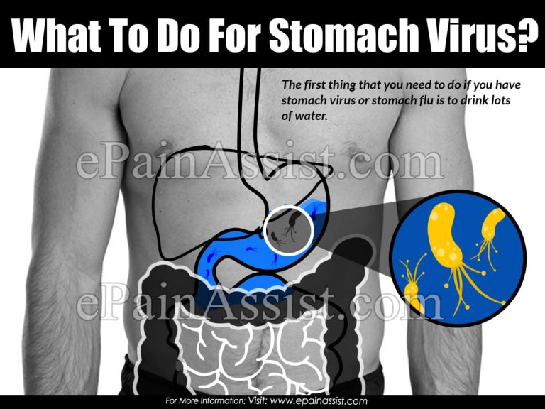 What To Do For Stomach Virus?