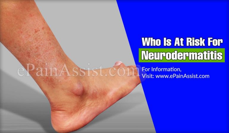 Who Is At Risk For Neurodermatitis & Is There A Blood Test For It?