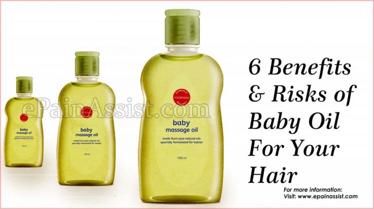 6 Benefits & Risks of Baby Oil For Your Hair