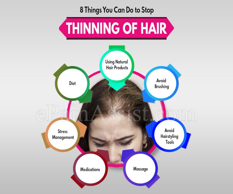 What Causes Hair Thinning & 8 Things You Can Do to Stop Thinning of Hair
