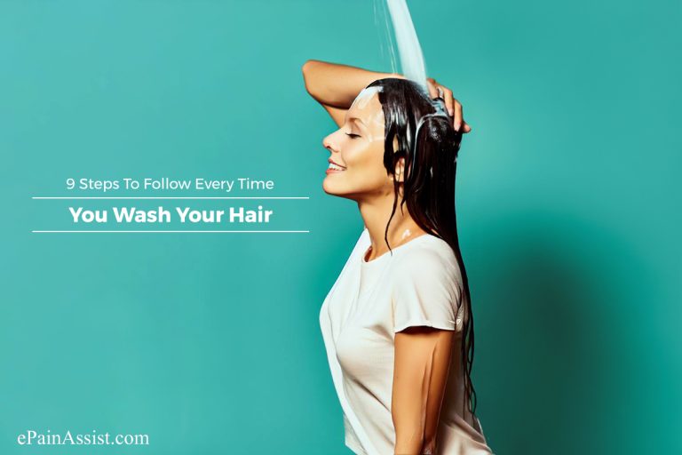 9 Steps To Follow Every Time You Wash Your Hair