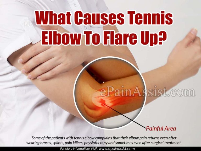 What Causes Tennis Elbow To Flare Up?