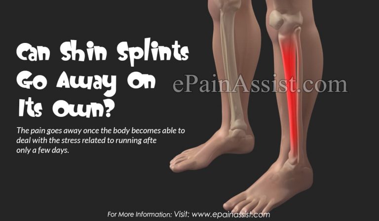 Can Shin Splints Go Away On Its Own?